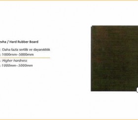 Kauçuk Ürünler - Rubber Products