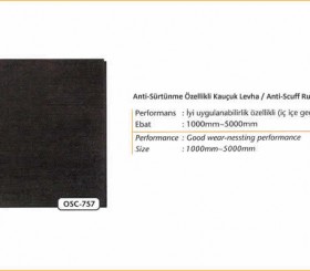 Kauçuk Ürünler - Rubber Products
