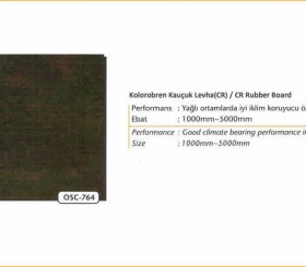 Kauçuk Ürünler - Rubber Products