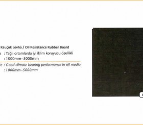 Kauçuk Ürünler - Rubber Products