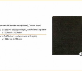 Kauçuk Ürünler - Rubber Products