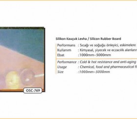 Kauçuk Ürünler - Rubber Products